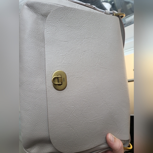 Fossil Light Gray Crossbody Bag - Picture 5 of 10